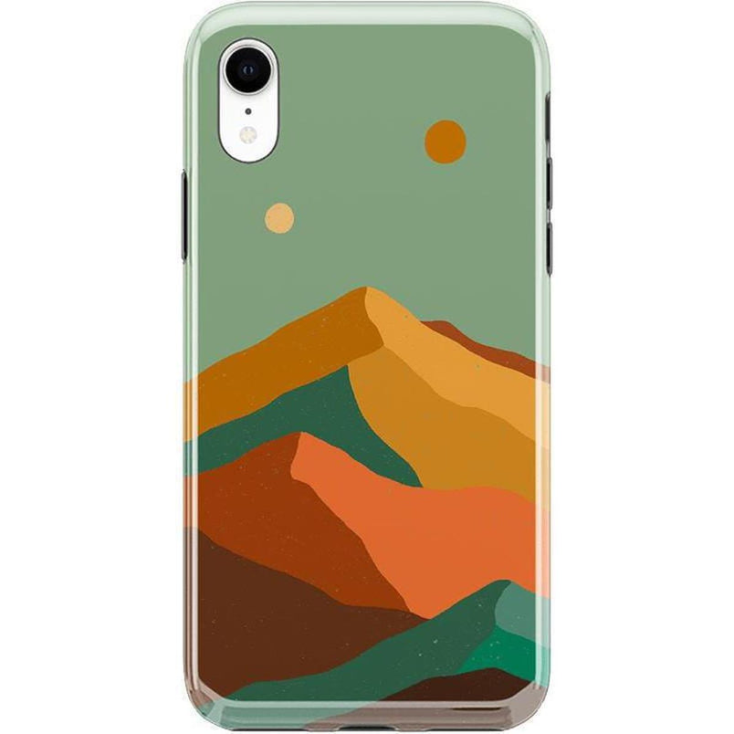 Endless Peaks | Colorblock Mountain Case iPhone Case get.casely Classic iPhone XR