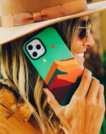 Endless Peaks | Colorblock Mountain Case iPhone Case get.casely