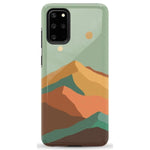 Endless Peaks | Colorblock Mountain Samsung Case Samsung Case Casetry Galaxy S20 Plus