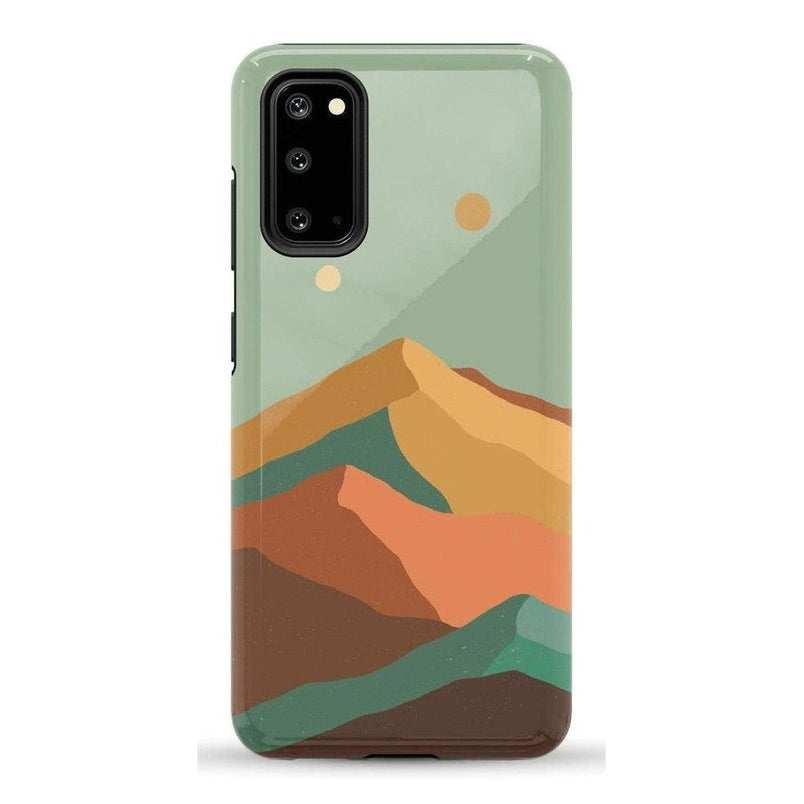 Endless Peaks | Colorblock Mountain Samsung Case Samsung Case Casetry Galaxy S20