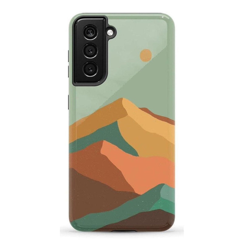 Endless Peaks | Colorblock Mountain Samsung Case Samsung Case Casetry Galaxy S21