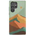 Endless Peaks | Colorblock Mountain Samsung Case Samsung Case Casetry Galaxy S22 Ultra