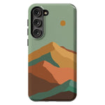 Endless Peaks | Colorblock Mountain Samsung Case Samsung Case Casetry Galaxy S23 Plus