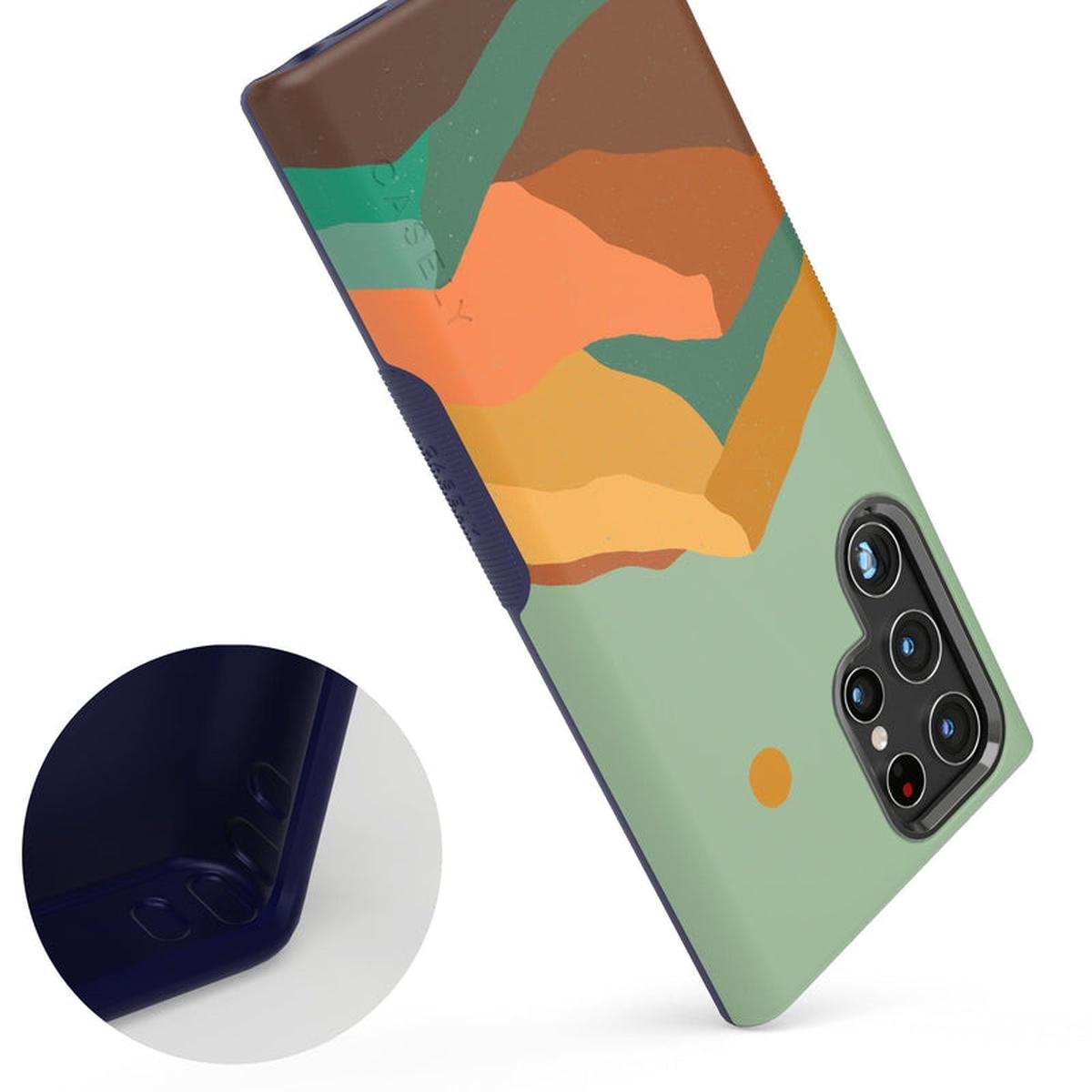 Endless Peaks Colorblock Mountain Samsung Case