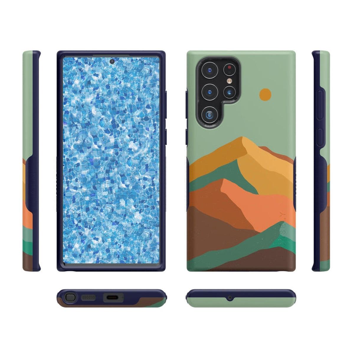 Endless Peaks Colorblock Mountain Samsung Case - Thumbnail 2
