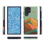 Endless Peaks | Colorblock Mountain Samsung Case Samsung Case get.casely 