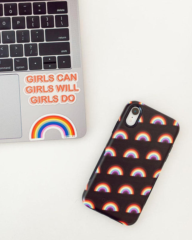 Endless Rainbows | LED Print iPhone Case iPhone Case get.casely 