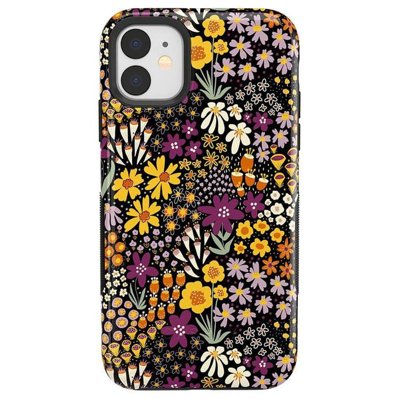 Falling for You | Plum Floral Case iPhone Case get.casely Bold iPhone 11