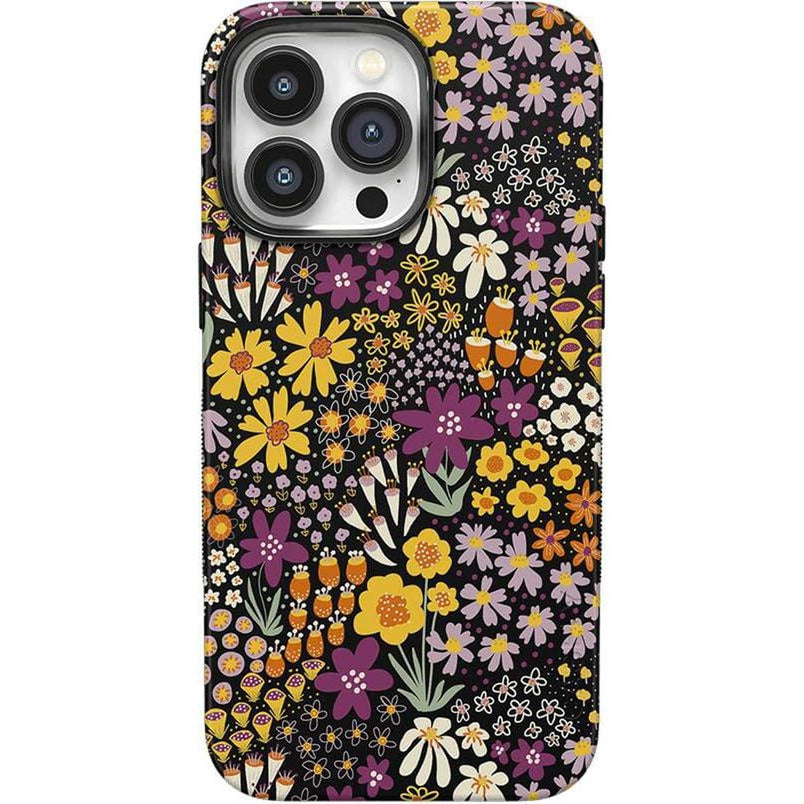 Falling for You | Plum Floral Case iPhone Case get.casely Bold + MagSafe® iPhone 14 Pro