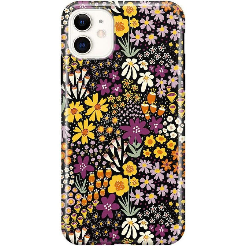 Falling for You | Plum Floral Case iPhone Case get.casely Classic iPhone 11