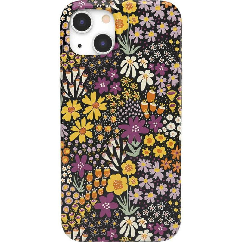 Falling for You | Plum Floral Case iPhone Case get.casely Classic iPhone 13 Mini