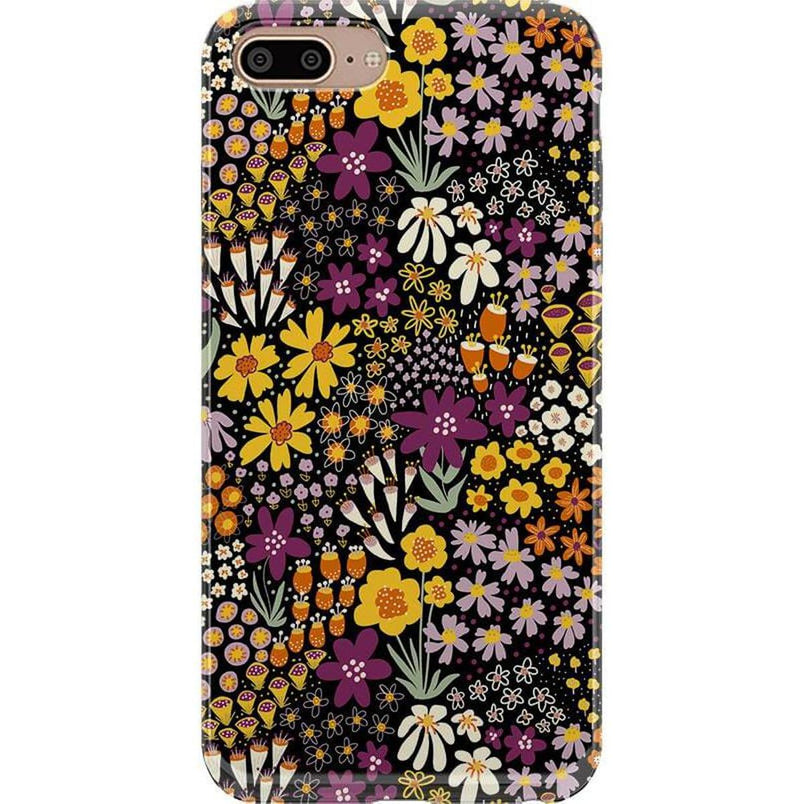 Falling for You | Plum Floral Case iPhone Case get.casely Classic iPhone 6/7/8 Plus
