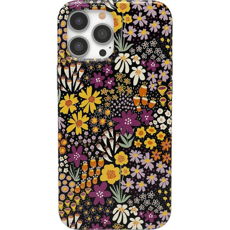 Falling for You | Plum Floral Case iPhone Case get.casely Classic + MagSafe® iPhone 13 Pro Max