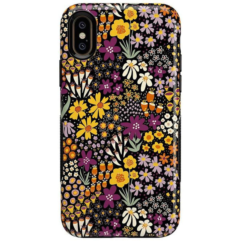 Falling for You | Plum Floral Case iPhone Case get.casely