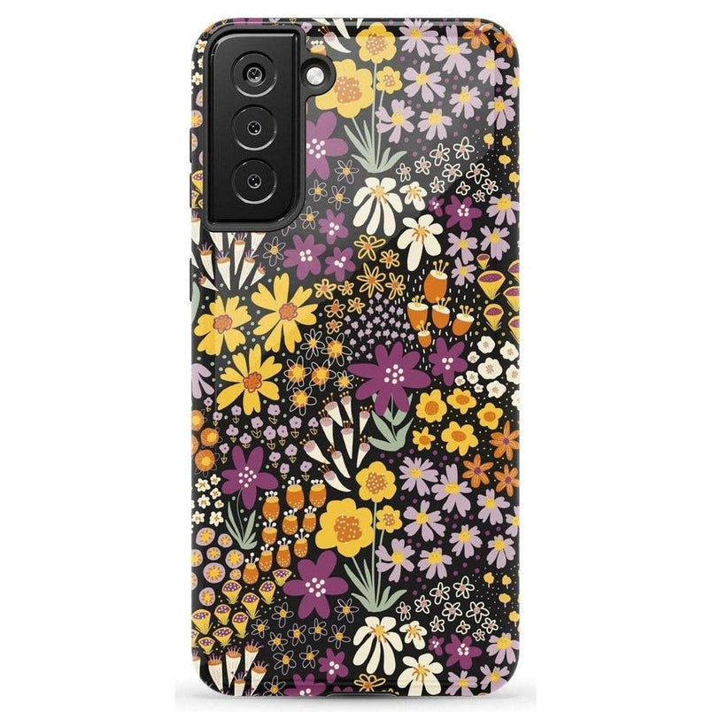 Falling for You | Plum Floral Samsung Case Samsung Case Casetry Galaxy S21 Plus