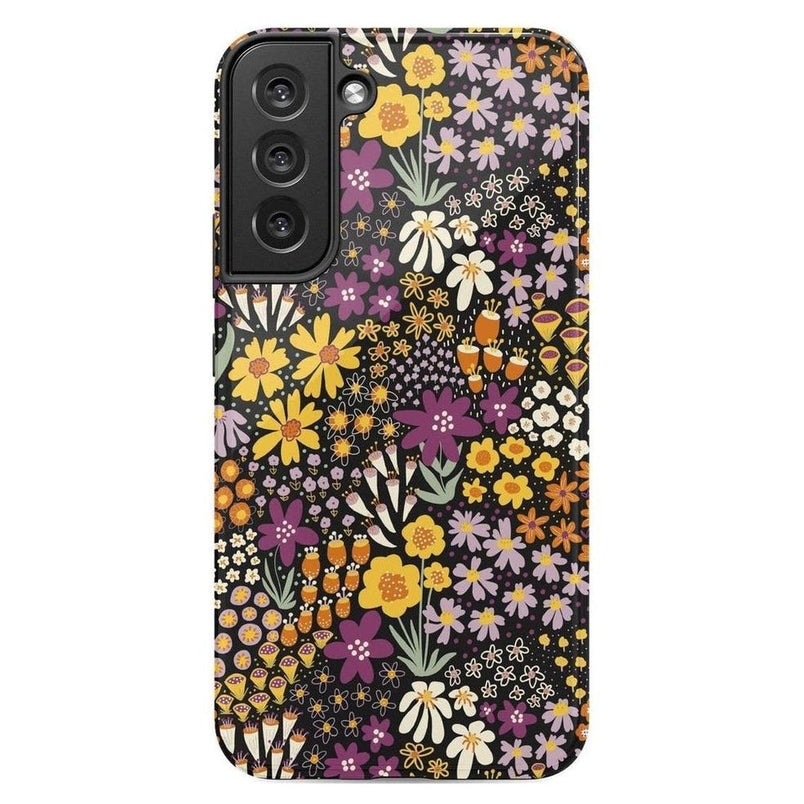 Falling for You | Plum Floral Samsung Case Samsung Case Casetry Galaxy S22 Plus
