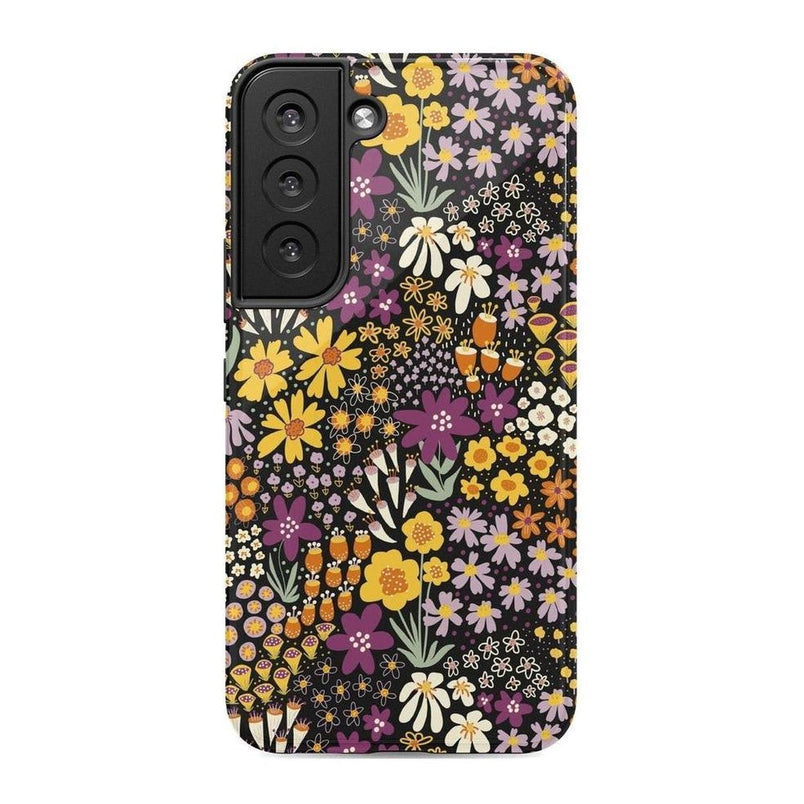 Falling for You | Plum Floral Samsung Case Samsung Case Casetry Galaxy S22