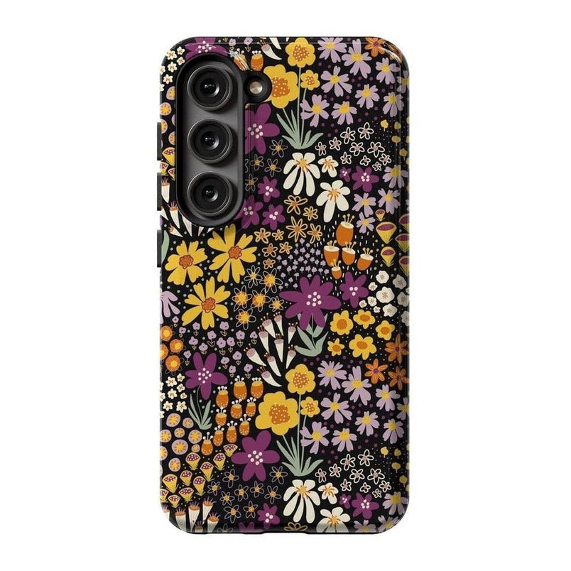 Falling for You | Plum Floral Samsung Case Samsung Case Casetry Galaxy S23