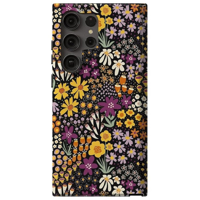 Falling for You | Plum Floral Samsung Case Samsung Case Casetry