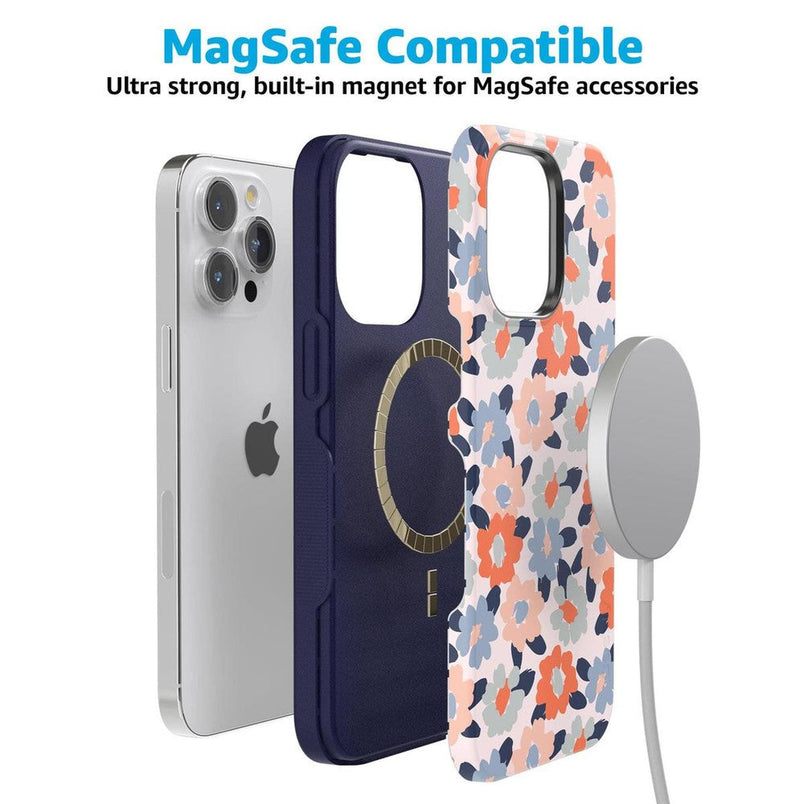 Field of Flowers | Pastel Floral Case iPhone Case get.casely 