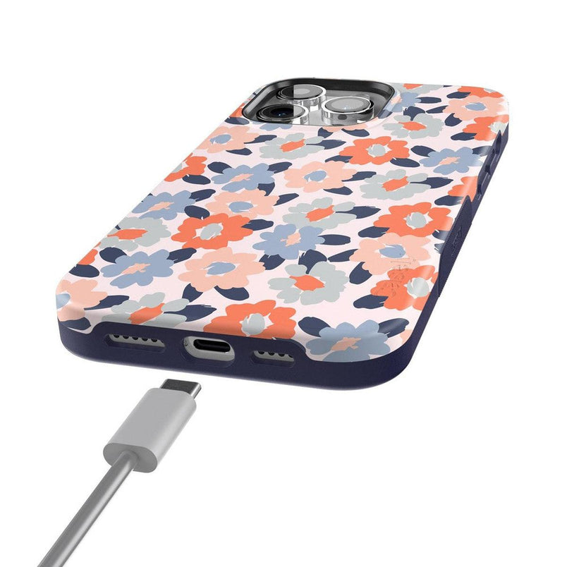 Field of Flowers | Pastel Floral Case iPhone Case get.casely 