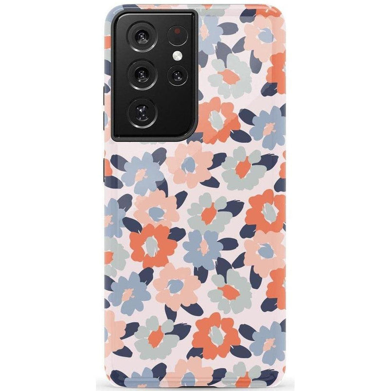 Field of Flowers | Pastel Floral Samsung Case Samsung Case Casetry Galaxy S21 Ultra