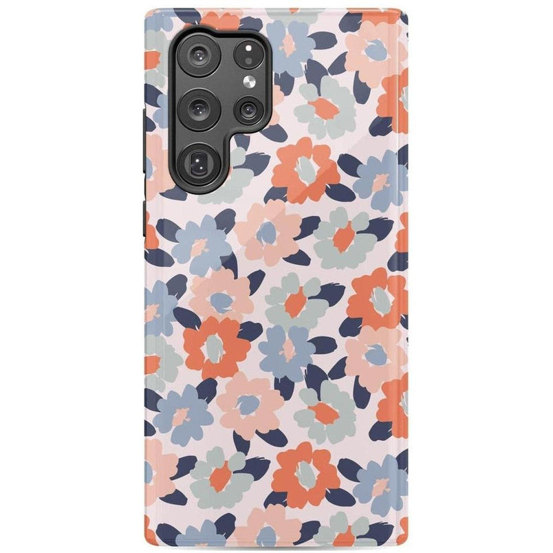 Field of Flowers | Pastel Floral Samsung Case Samsung Case Casetry Galaxy S22 Ultra