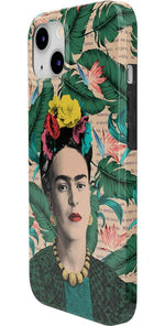 Find Your Muse | Frida Kahlo Portrait Floral Case iPhone Case get.casely 