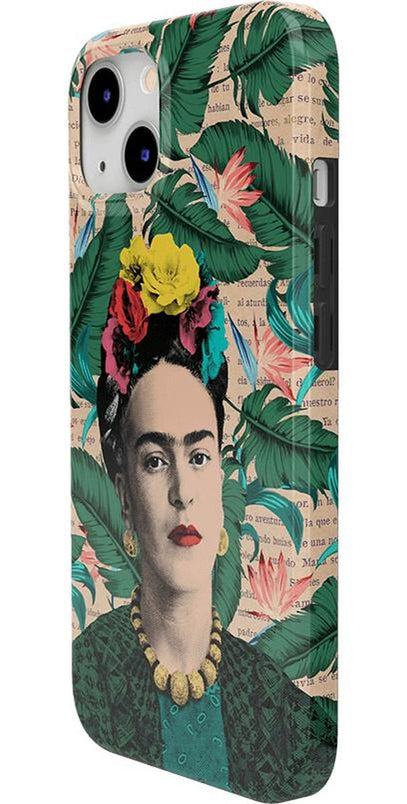 Find Your Muse | Frida Kahlo Portrait Floral Case iPhone Case get.casely 