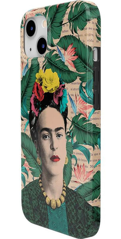 Find Your Muse | Frida Kahlo Portrait Floral Case iPhone Case get.casely 