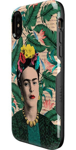 Find Your Muse | Frida Kahlo Portrait Floral Case iPhone Case get.casely 