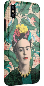Find Your Muse | Frida Kahlo Portrait Floral Case iPhone Case get.casely 