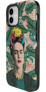 Find Your Muse | Frida Kahlo Portrait Floral Case iPhone Case get.casely 