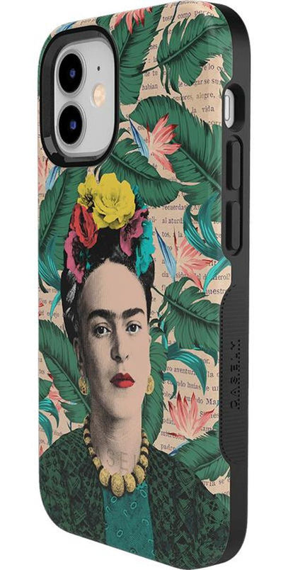 Find Your Muse | Frida Kahlo Portrait Floral Case iPhone Case get.casely 