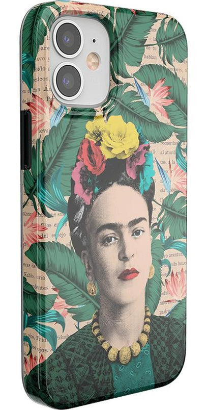 Find Your Muse | Frida Kahlo Portrait Floral Case iPhone Case get.casely 