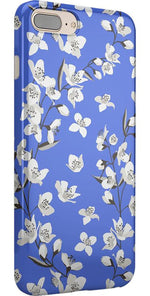 Floral Forest | Blue Cherry Blossom Floral Case iPhone Case get.casely 