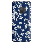 Floral Forest | Navy Cherry Blossom Floral Samsung Case Samsung Case get.casely Classic Galaxy S9 Plus 