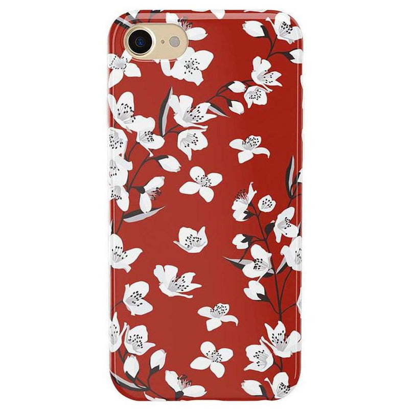 Floral Forest | Red Cherry Blossom Floral Case iPhone Case get.casely Classic iPhone 6/7/8 