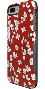 Floral Forest | Red Cherry Blossom Floral Case iPhone Case get.casely 