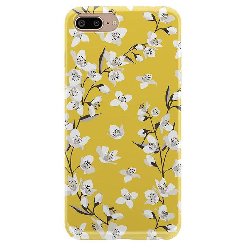 Floral Forest | Yellow Cherry Blossom Floral Case iPhone Case get.casely Classic iPhone 6/7/8 Plus 