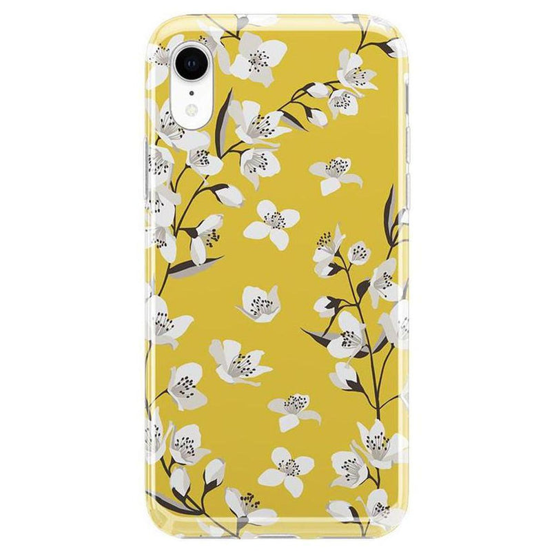 Floral Forest | Yellow Cherry Blossom Floral Case iPhone Case get.casely Classic iPhone XR 