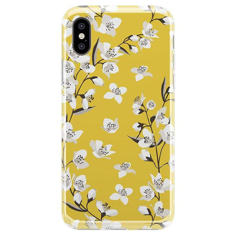 Floral Forest | Yellow Cherry Blossom Floral Case iPhone Case get.casely Classic iPhone X / XS 