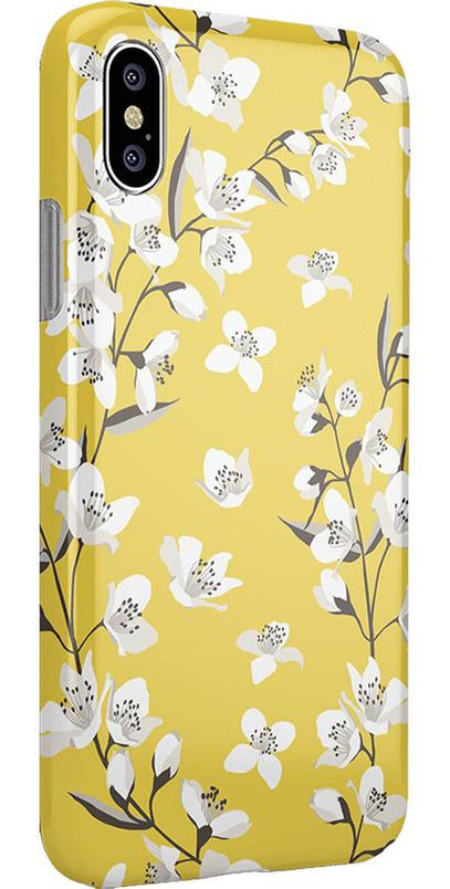 Floral Forest | Yellow Cherry Blossom Floral Case iPhone Case get.casely 