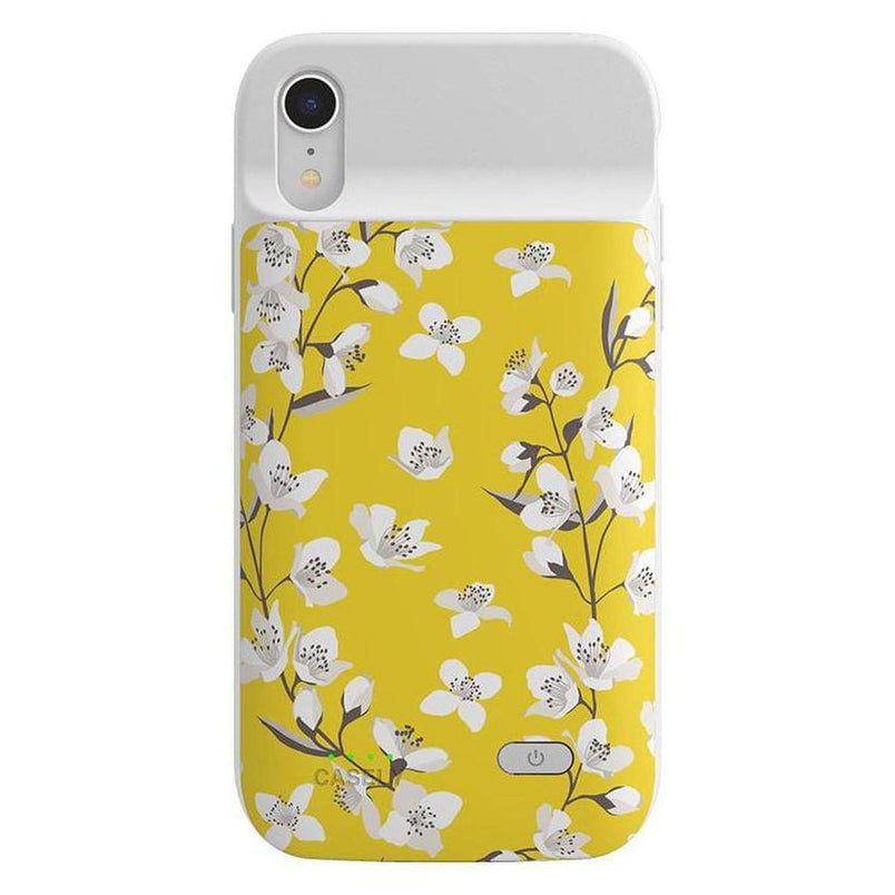 Floral Forest | Yellow Cherry Blossom Floral Case iPhone Case get.casely Power 2.0 iPhone XS Max 