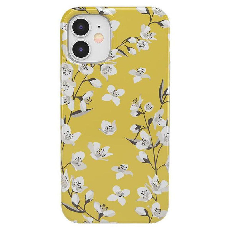 Floral Forest | Yellow Cherry Blossom Floral Case iPhone Case get.casely 