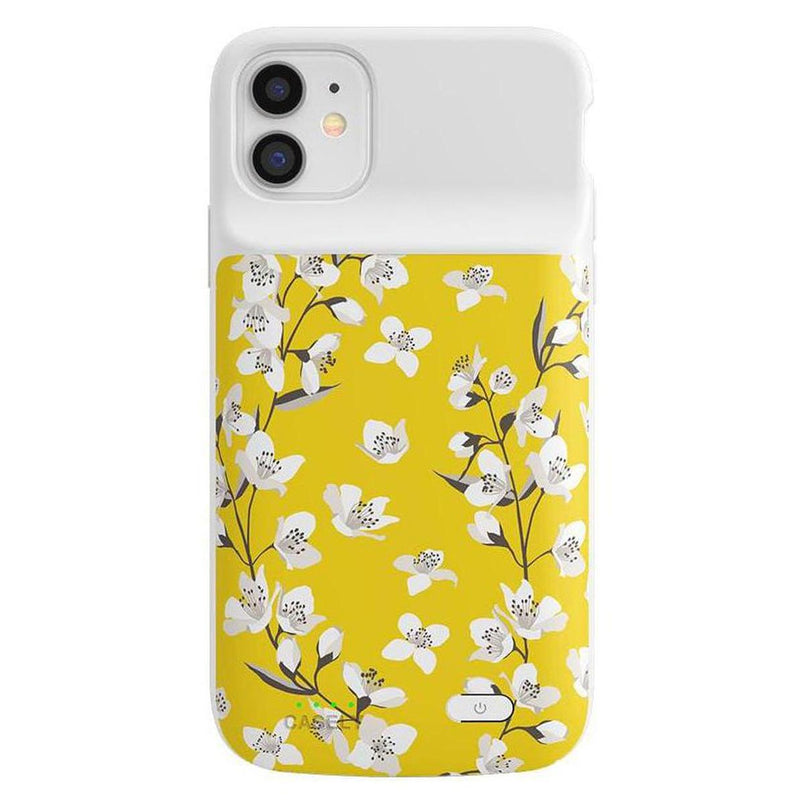 Floral Forest | Yellow Cherry Blossom Floral Case iPhone Case get.casely 