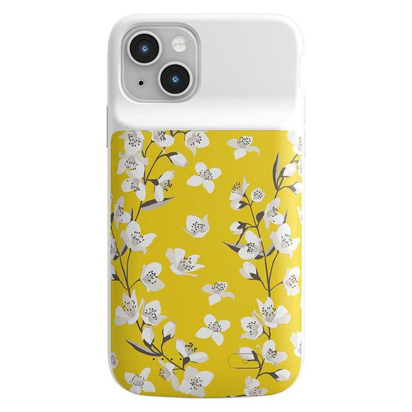 Floral Forest | Yellow Cherry Blossom Floral Case iPhone Case get.casely 