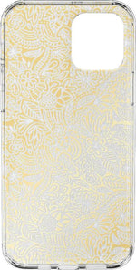 Floral Mandala | Rose Gold Clear Case iPhone Case get.casely 