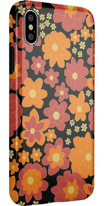 Flower Child | Bright Retro Floral Case iPhone Case get.casely 