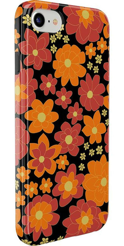 Flower Child | Bright Retro Floral Case iPhone Case get.casely 